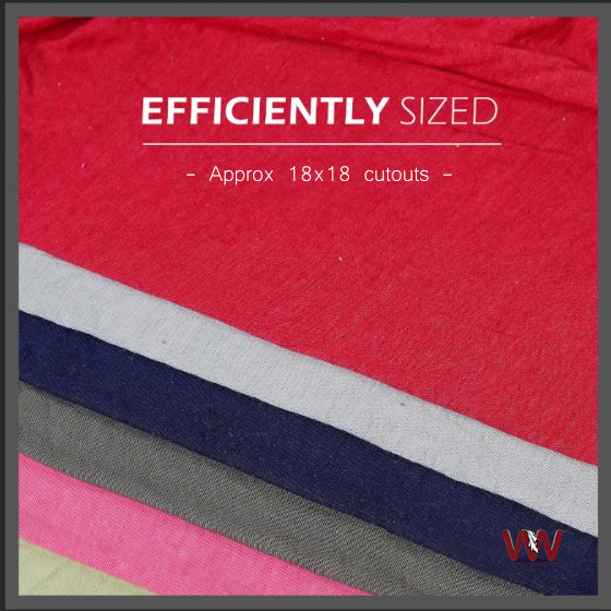 Color Knit T-Shirt Cleaning Rags - 36x25 lbs. bags - 900 lbs. Pallet-Multipurpose Cleaning