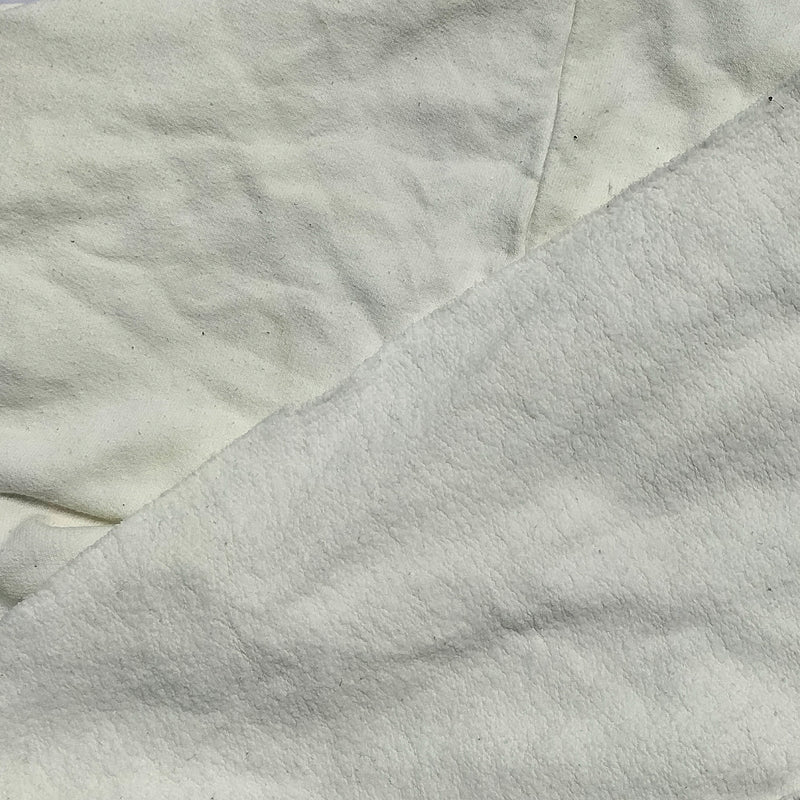 White Fleece Cotton Cleaning Rags-10 lbs. Box -Multipurpose Cleaning