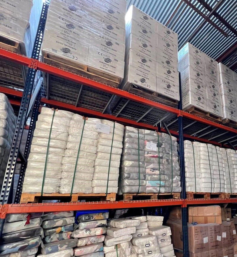 NEW White Knit T-Shirt Cleaning Rags 600 lbs. Boxes (24x25 lbs.) Pallet- Multipurpose Cleaning