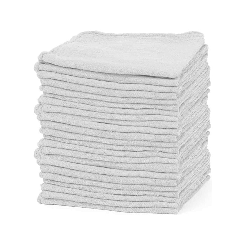 New Industrial A-Grade Shop Towels -White Cleaning Towels - Multipurpose Cleaning
