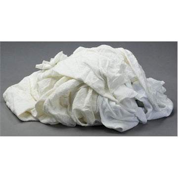White Flannel/Thermal Rags - 10 LB Box