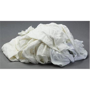 White Flannel/Thermal Rags - 50 LB Box