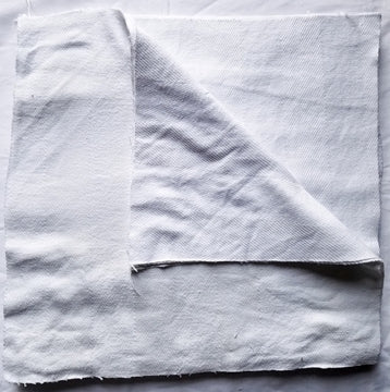 White Heavy Duty Cotton Rags - 50 LB Box