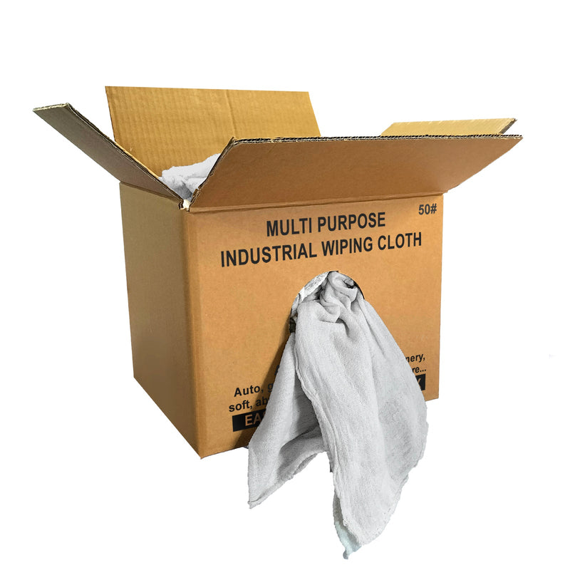 New Industrial A-Grade Shop Towels -White Cleaning Towels - Multipurpose Cleaning