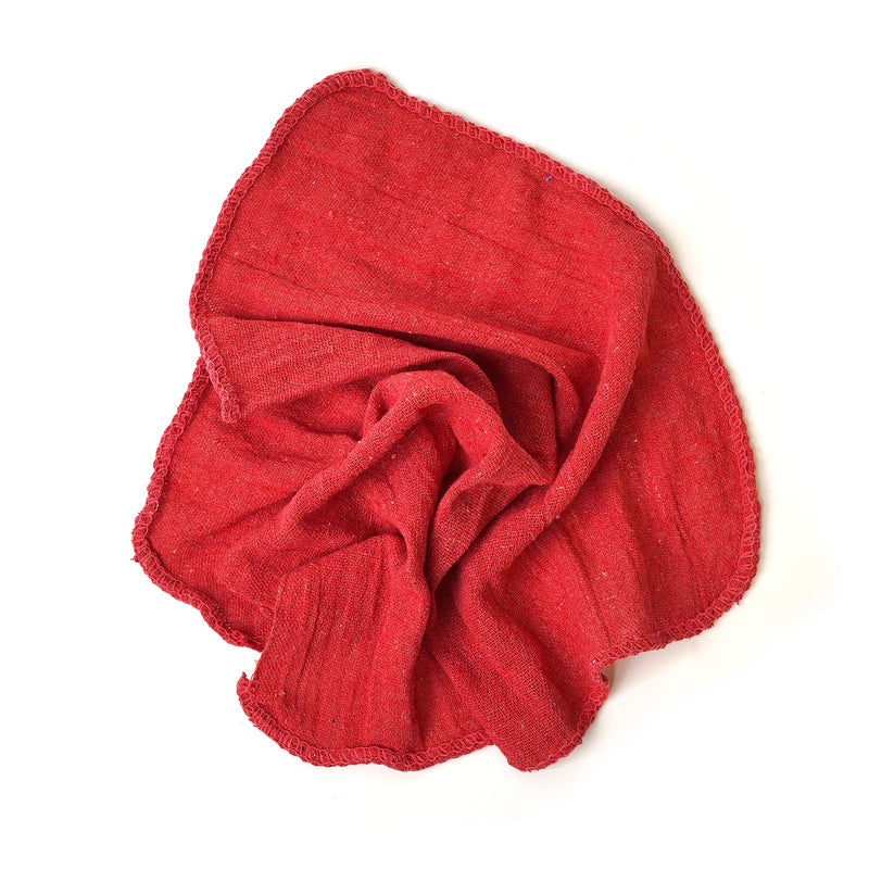 New Industrial A-Grade Shop Towels -Red Cleaning Towels- Multipurpose Cleaning