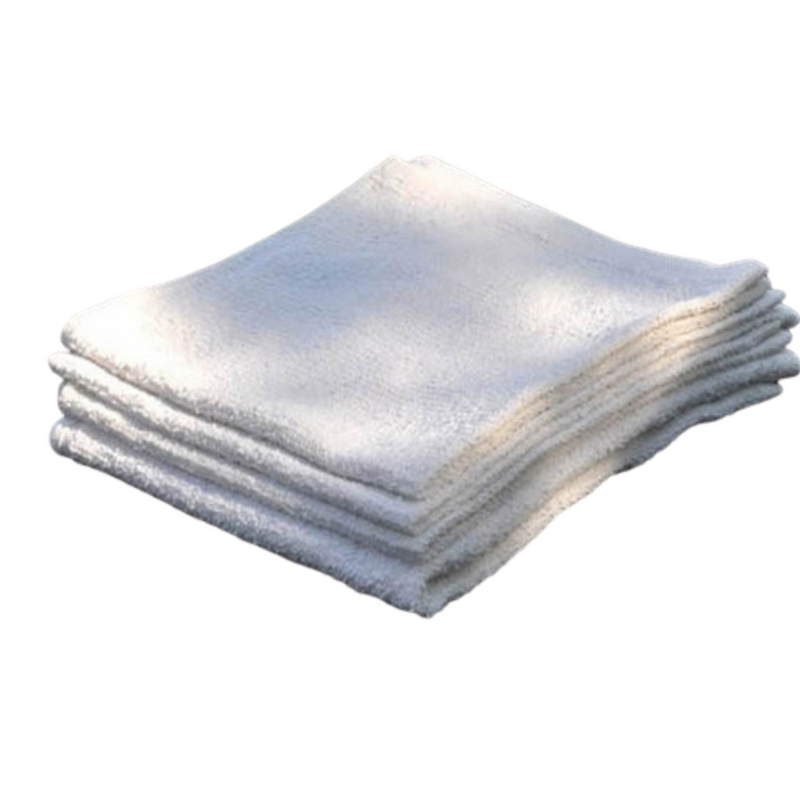 Economy Ribbed Terry Towel Rags 14"x17" Pallet of 24 Cases of Towels
