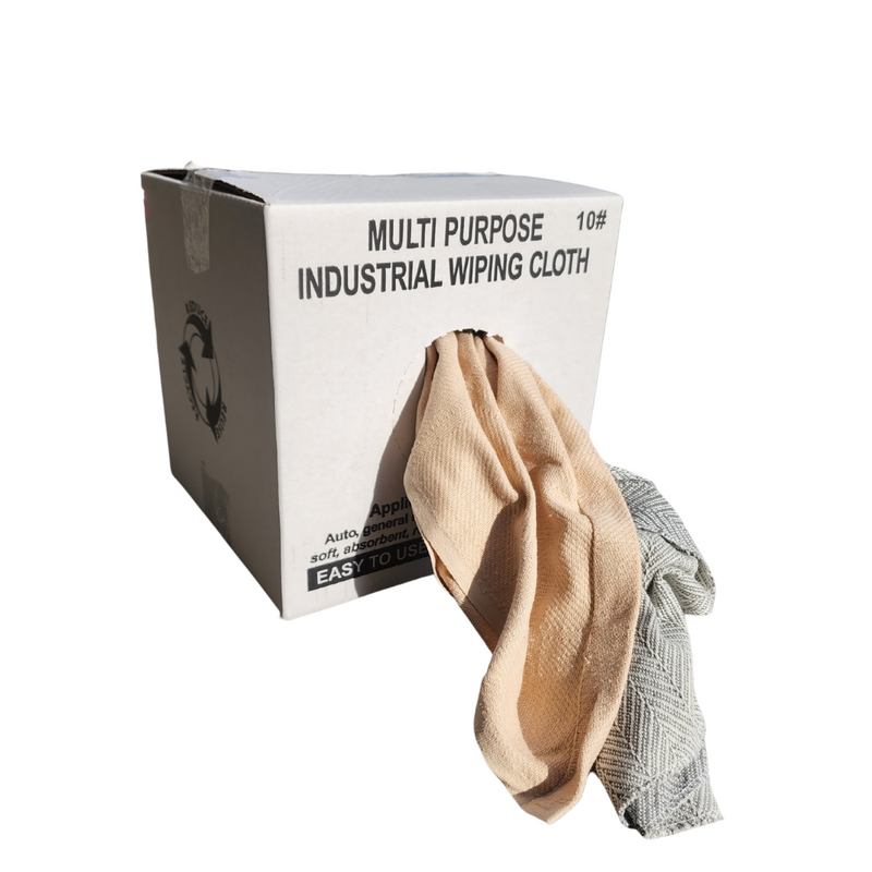 Color Heavy Duty Cotton Rags - 10 LB Box