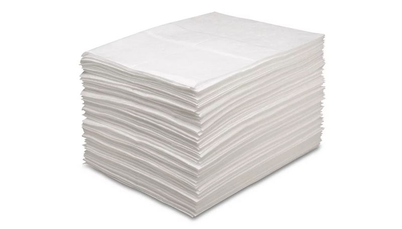 EP100: Oil Only Sorbent Pads - Medium-Weight