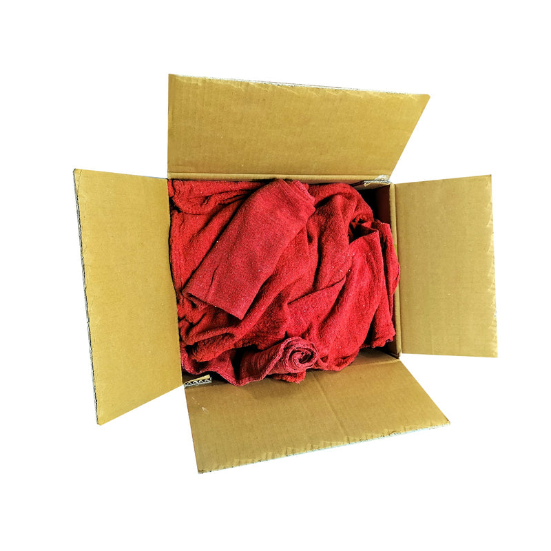 New Industrial A-Grade Shop Towels -Red Cleaning Towels- Multipurpose Cleaning