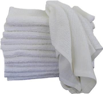 Terry Cotton Bar Towels - (50 lb. Box)