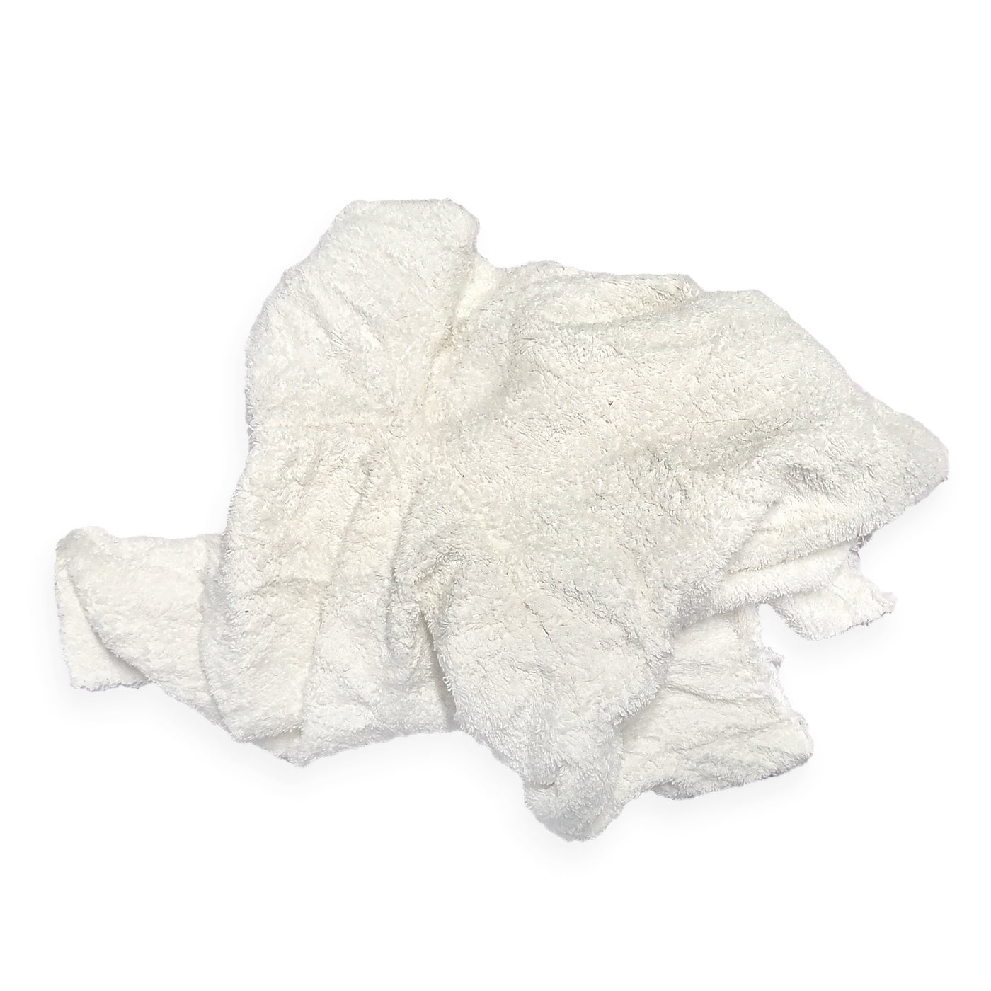 White Terry Towel 100% Cotton Cleaning Rags - 600 lbs. Boxes - Multipu