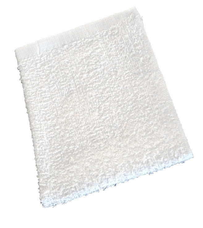 APPROVED VENDOR Cloth Rag: Terry Cloth, Reclaimed, White, 14 in x 17 in, 50  lb Wt