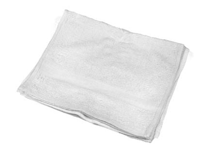 Global Industrial 670230 10 lb. Box 100% Cotton Huck Towels, Blue