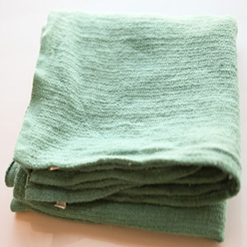 16x27 Inch Heavy Green Terry Cloth Towels (Dozen)
