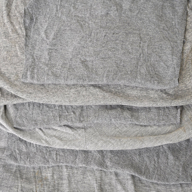 Gray Knit T-Shirt Cotton Cleaning Rags 10 lbs. Bag- Multipurpose Cleaning