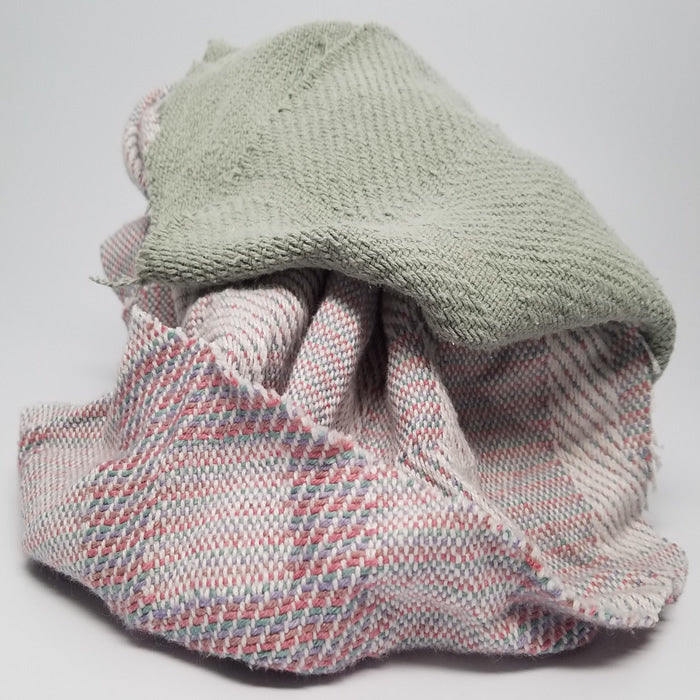 Color Heavy Duty Cotton Rags - 25 LB Box