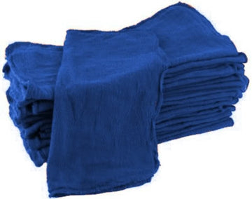 Blue Shop Towels - 100 Pieces