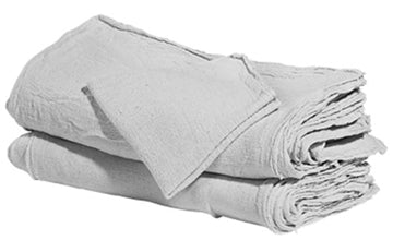 White Shop Towels - 200 Pieces
